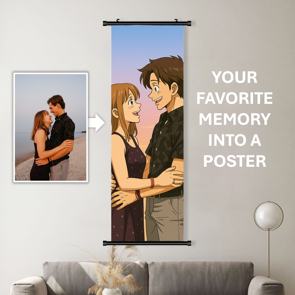 Custom Scroll Poster
